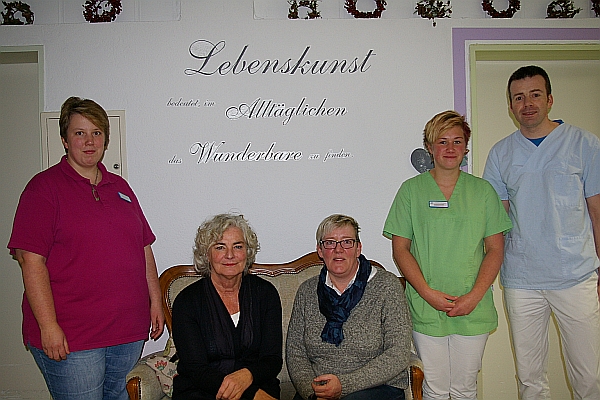 Hospizbesuch in Lüdenscheid Petra Crone MdB